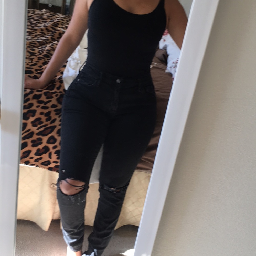 Abercrombie and Fitch black jeans